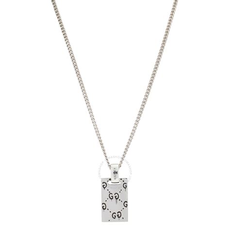 gucci ghost mens necklace|gucci ghost jewellery.